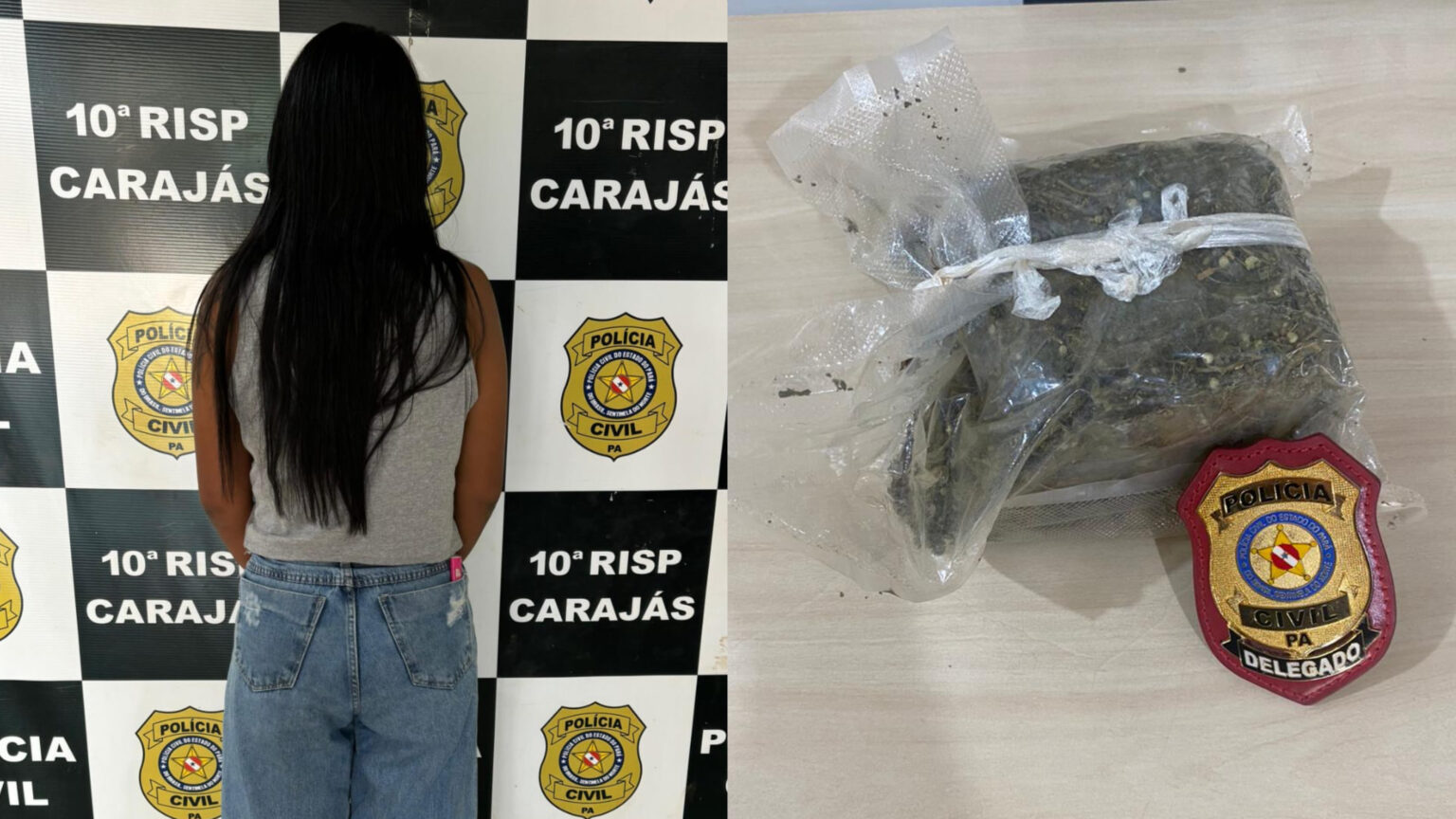 Mulher é presa com 400 gramas de maconha em rodoviária de Marabá