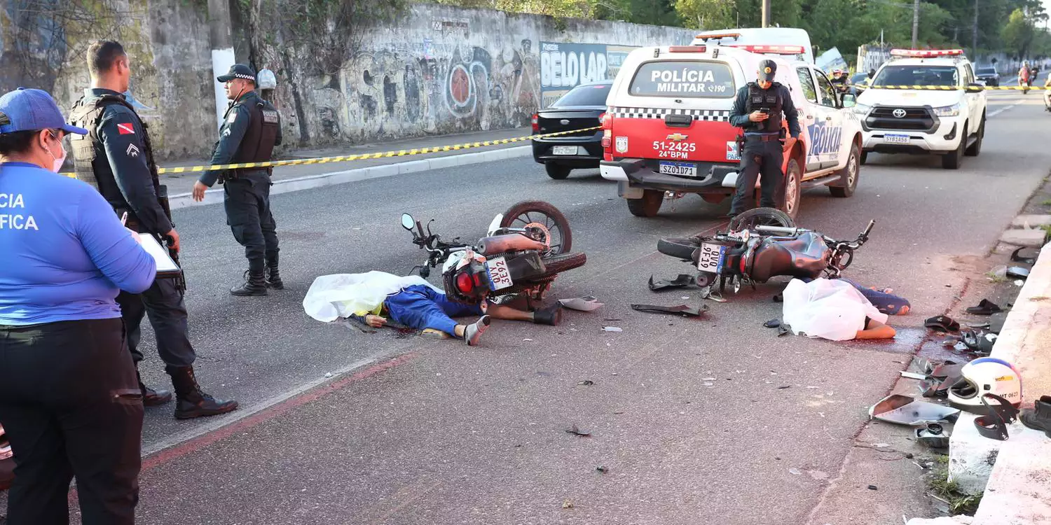 Duas pessoas morrem em colisão de motociclistas no Pará