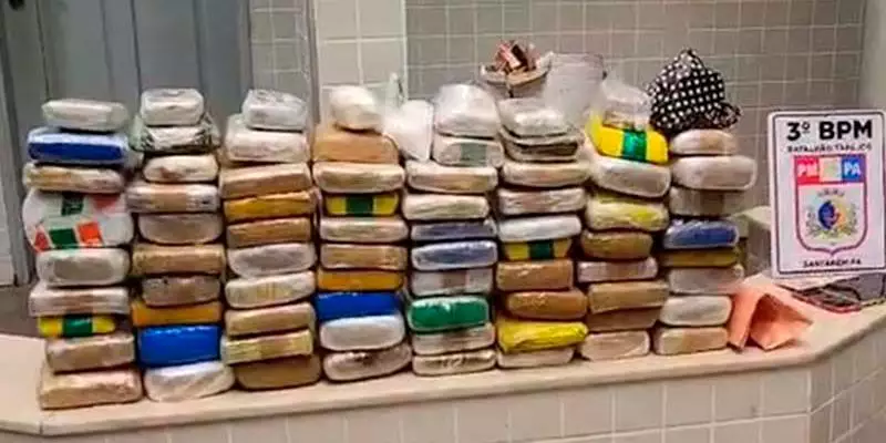 PM apreende mais de 80 quilos de drogas no oeste do Pará