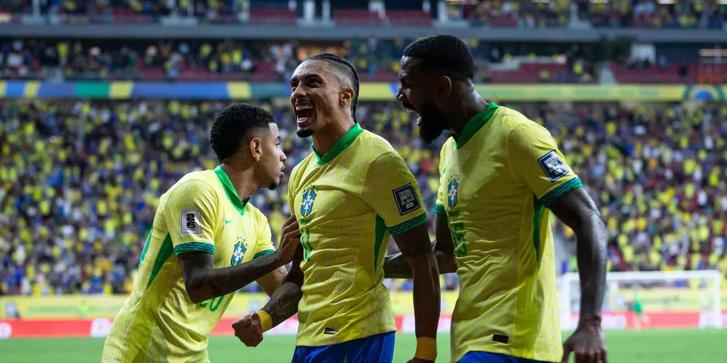 Brasil goleia o Peru por 4 a 0 e avança nas Eliminatórias da Copa do Mundo
