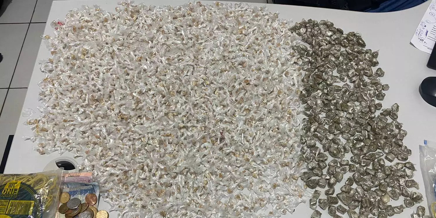 PM apreende mais de 2,6 mil papelotes de drogas no Pará