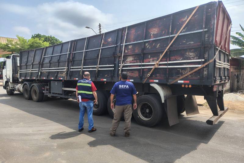 Sefa apreende mercadorias com documentação irregular em Dom Eliseu