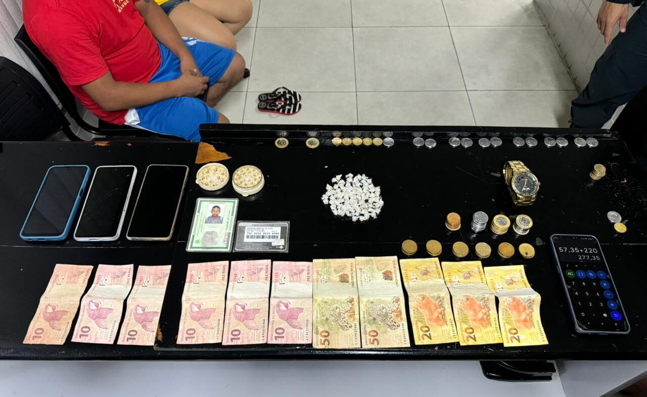 Polícia Militar prende homem acusado de traficar crack no interior do Pará