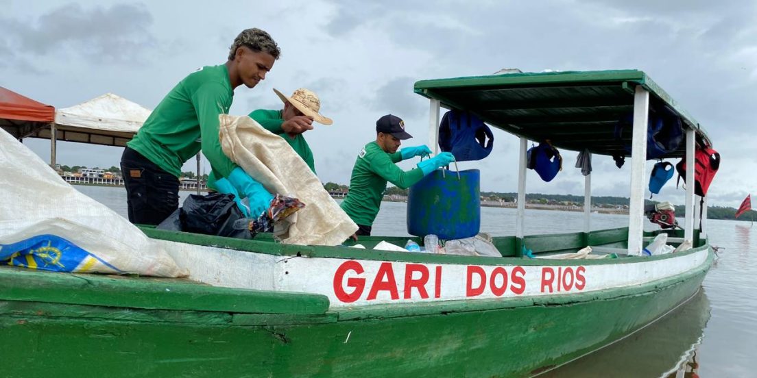 Rio Tocantins recebe força-tarefa para limpeza de resíduos