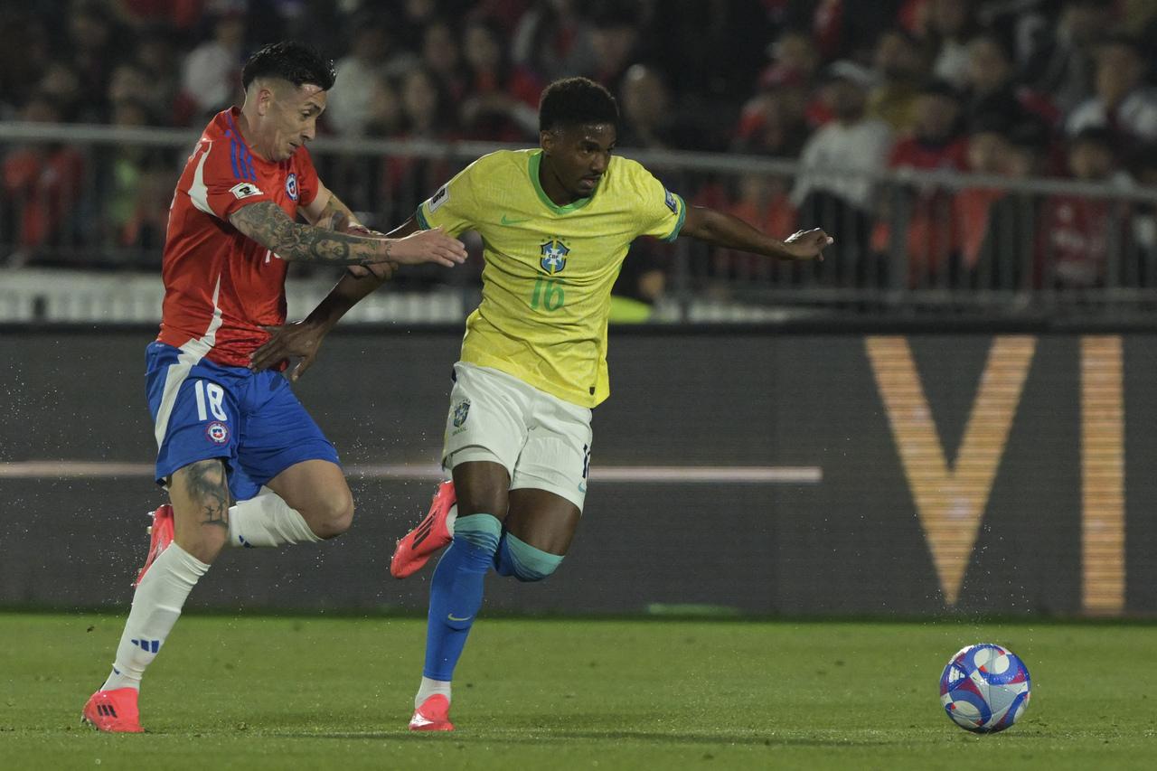 Brasil vence o Chile por 2×1 e assume a quarta posição das Eliminatórias