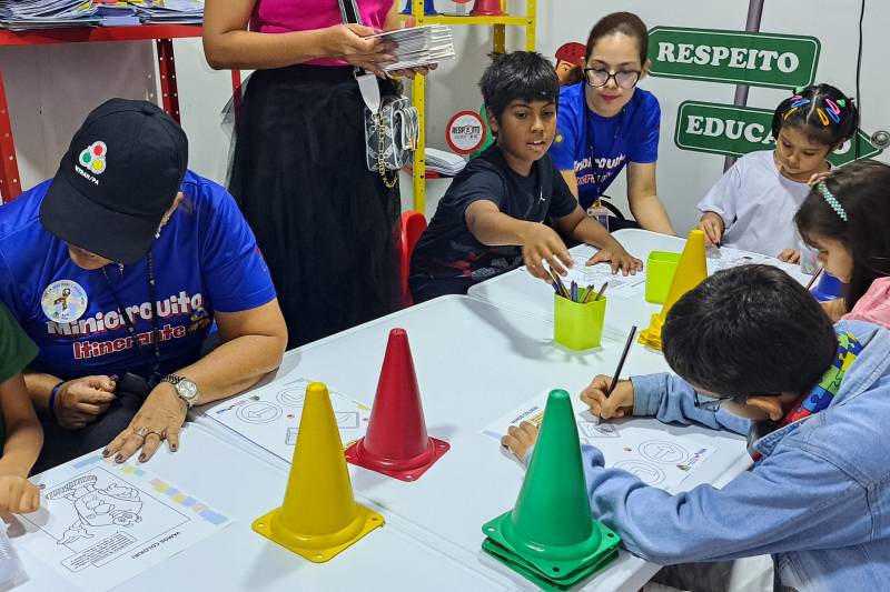 Detran promove ação educativa para crianças com autismo no Pará