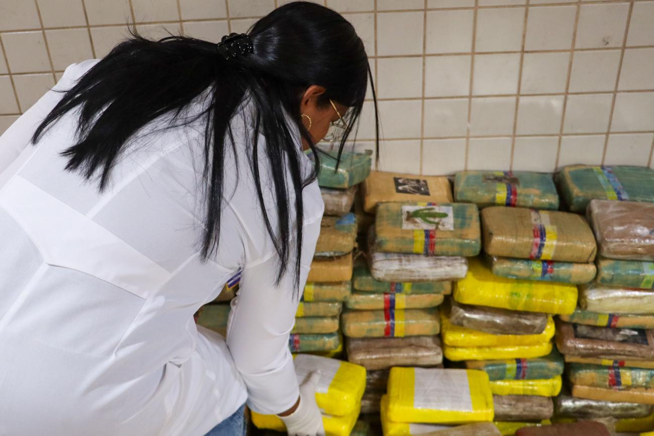 Polícia Científica faz perícia em entorpecentes apreendidos no Pará