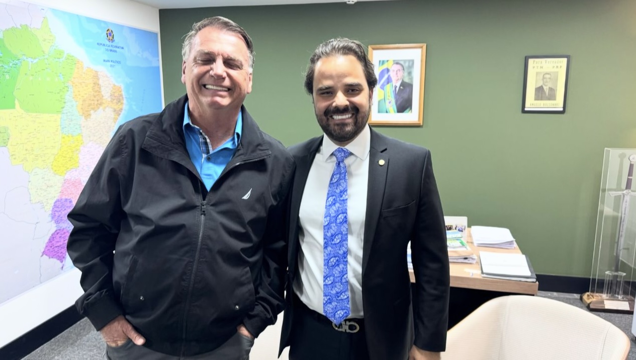 Toni Cunha encontra Bolsonaro e articula emendas para Marabá no Congresso Nacional