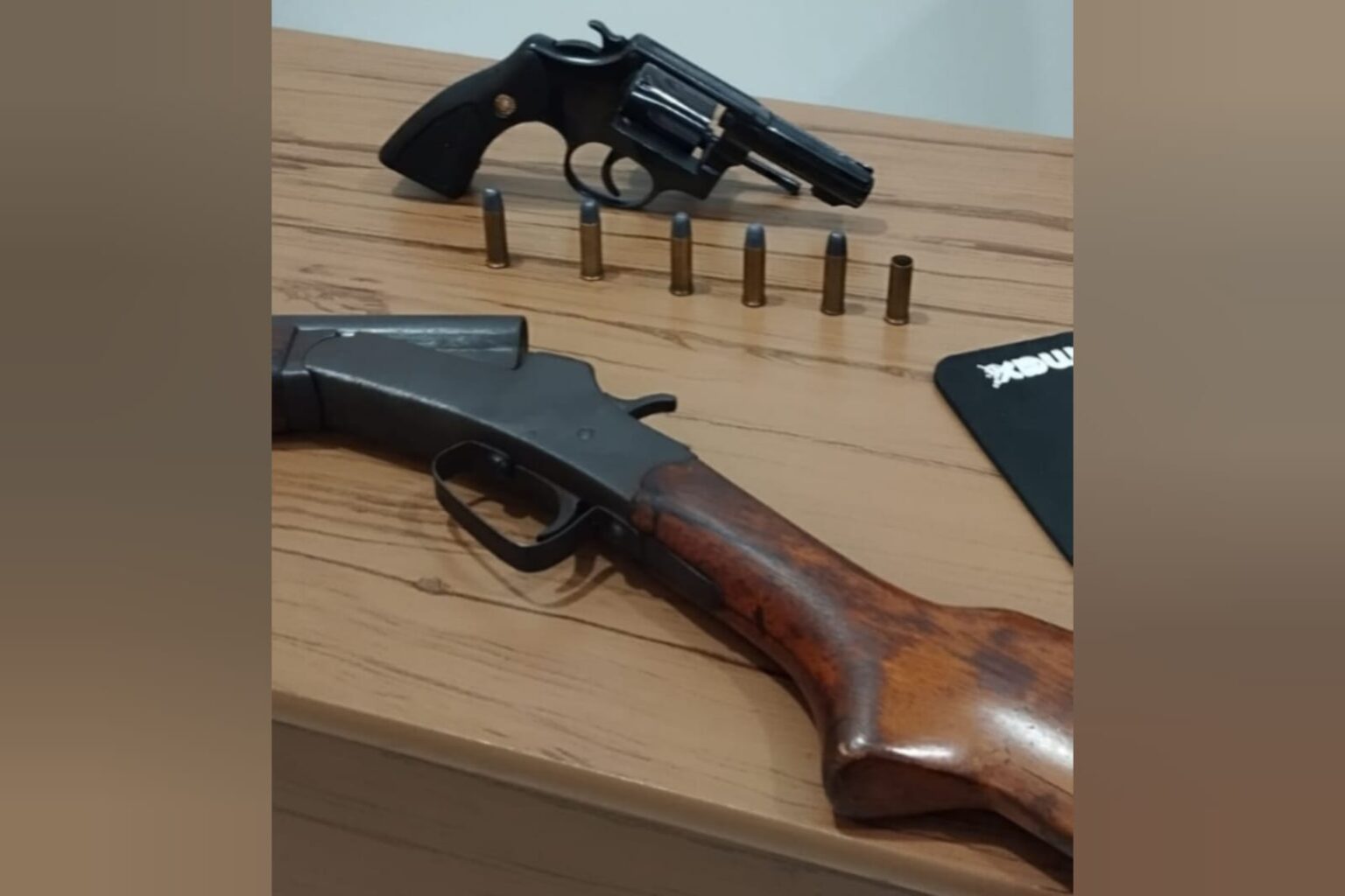 PM prende homem com duas armas de fogo em Jacundá