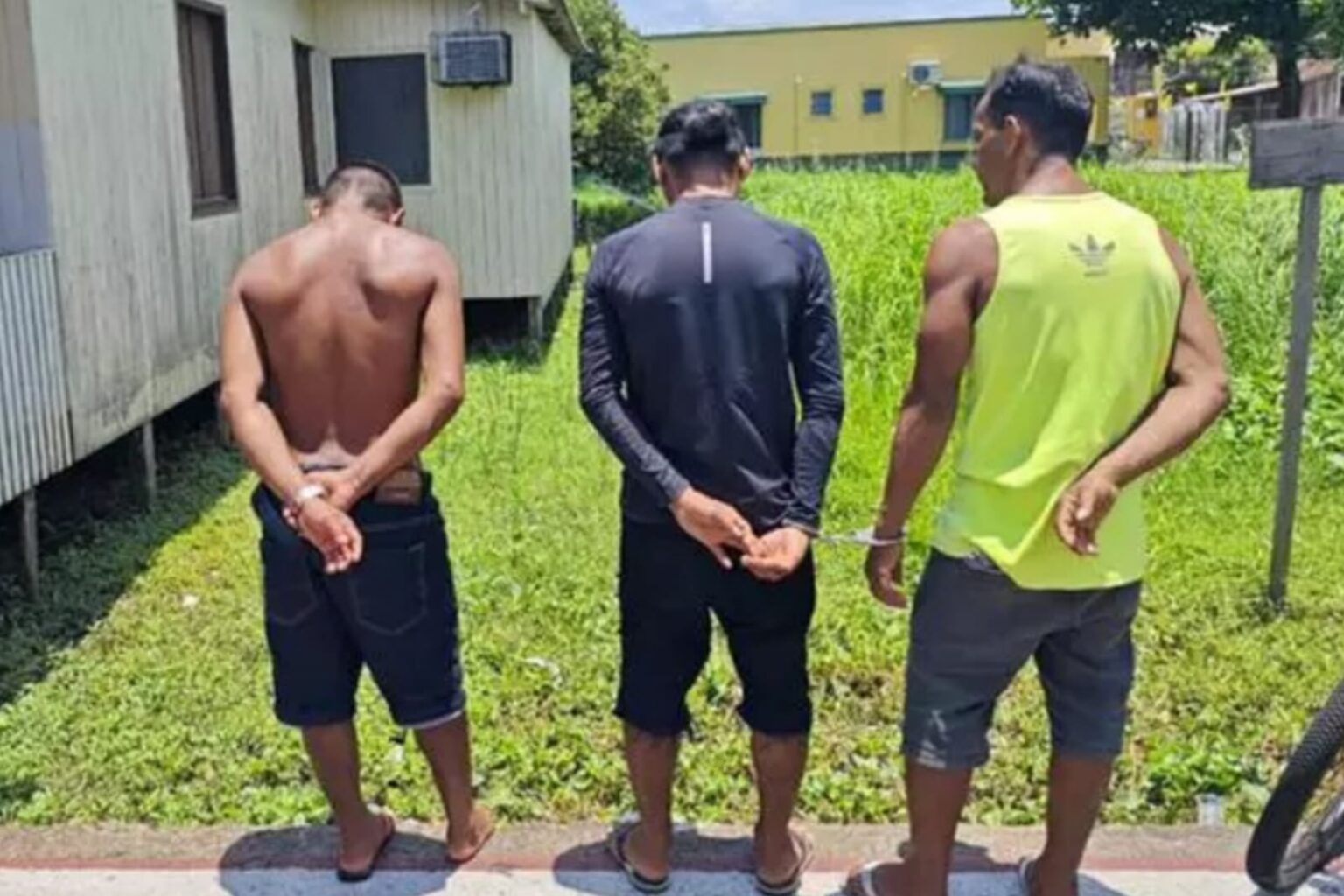 Três homens são presos por briga generalizada com facões no Pará
