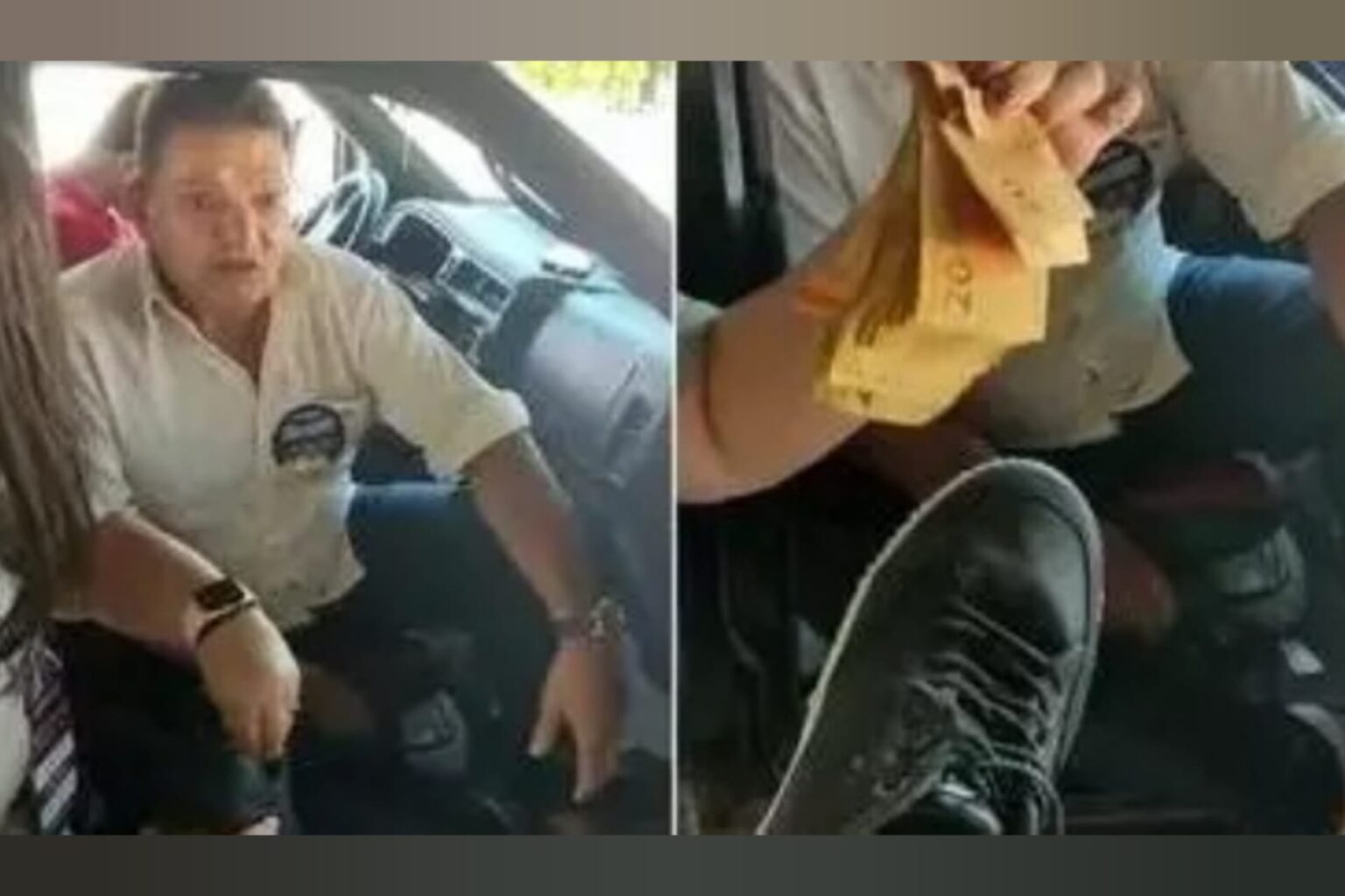 Candidato a vereador é preso com dinheiro escondido dentro do sapato