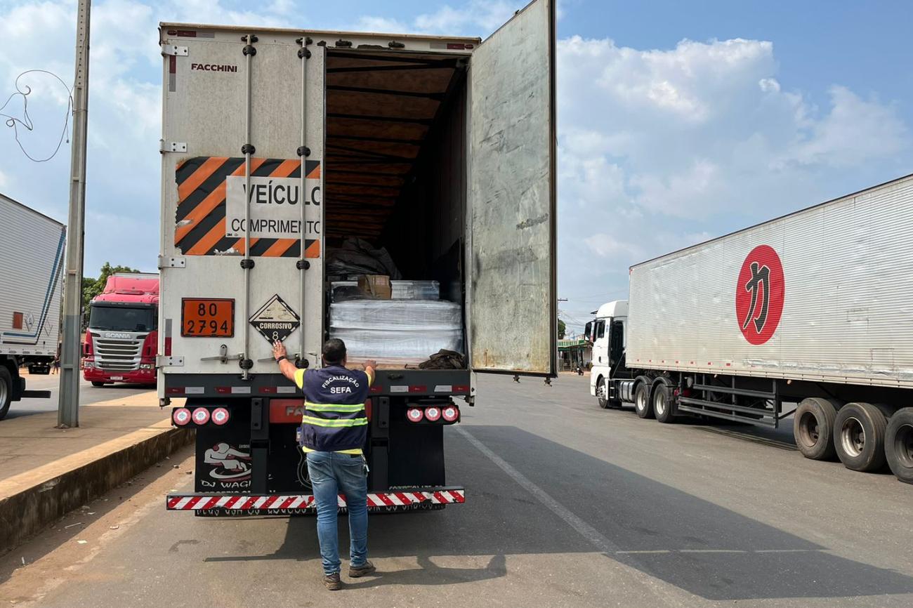 Sefa apreende 1.364 baterias de veículos em Dom Eliseu