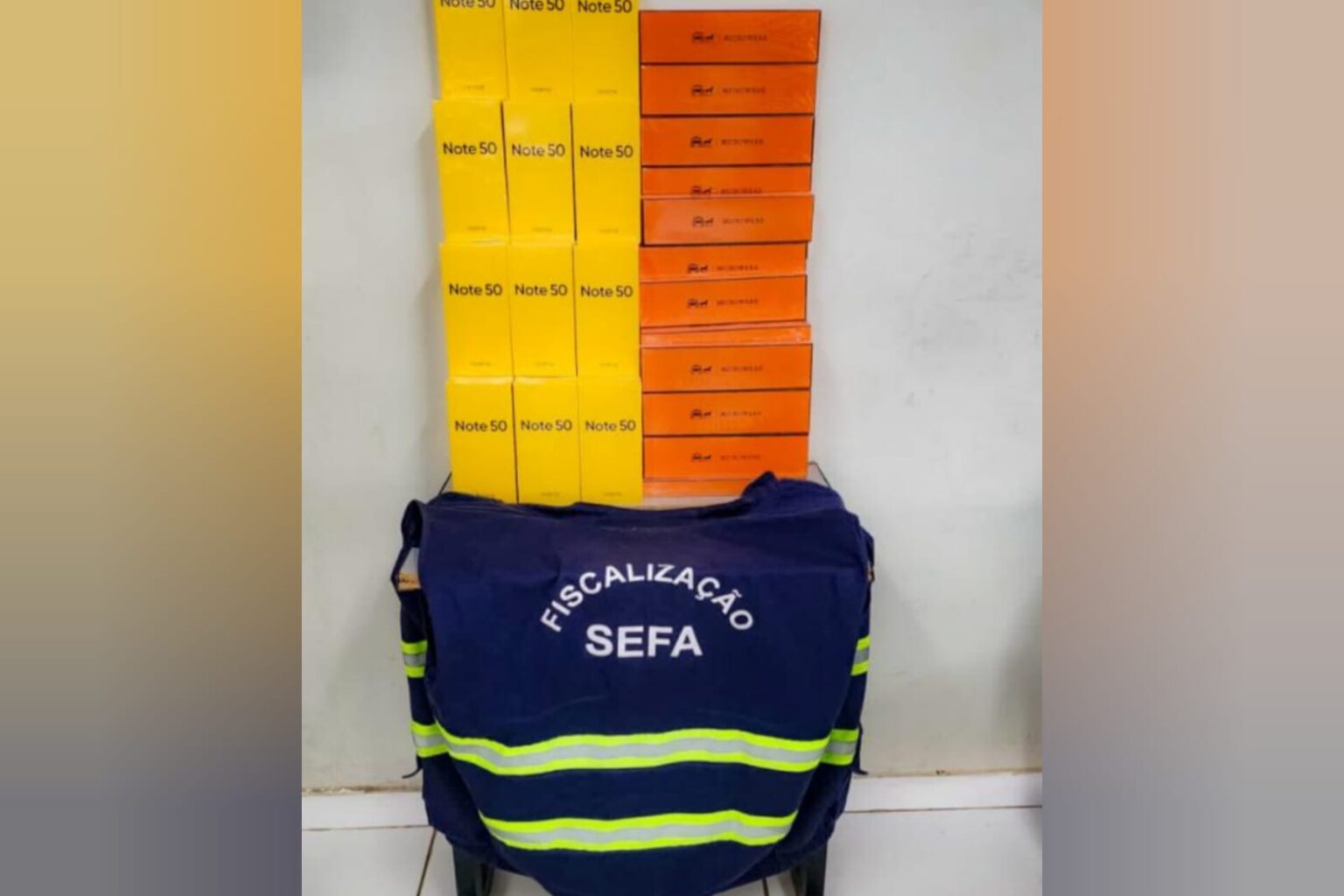 Sefa apreende mercadoria avaliada em mais de 28 mil em Conceição do Araguaia
