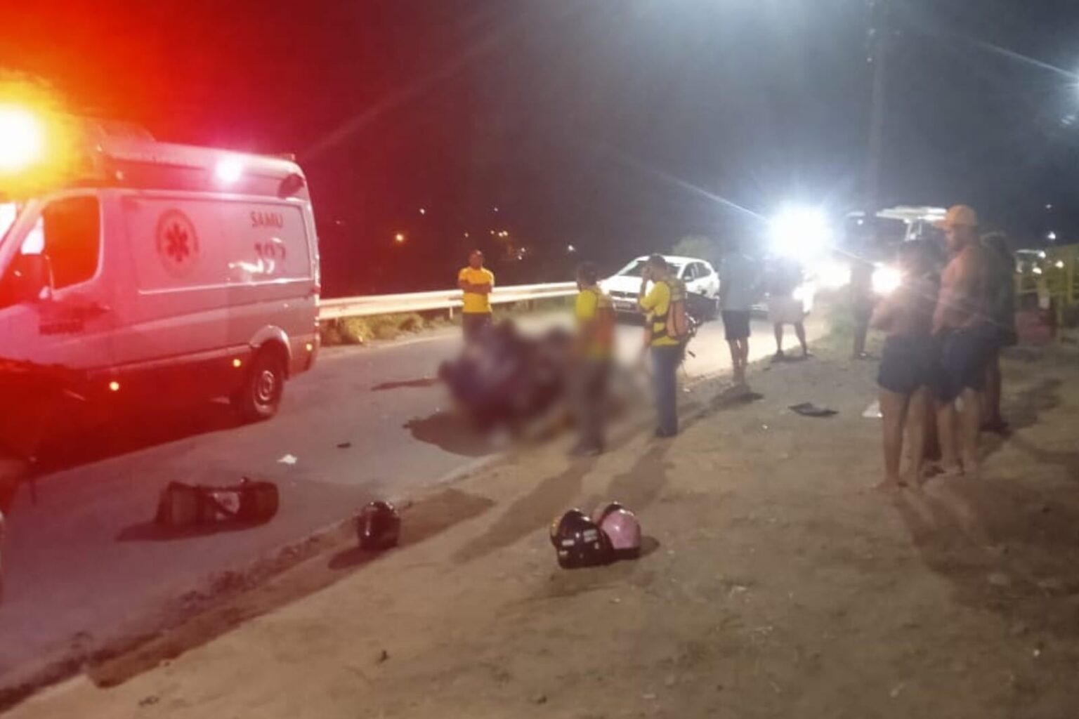 Grave acidente entre motocicletas deixa feridos em Marabá