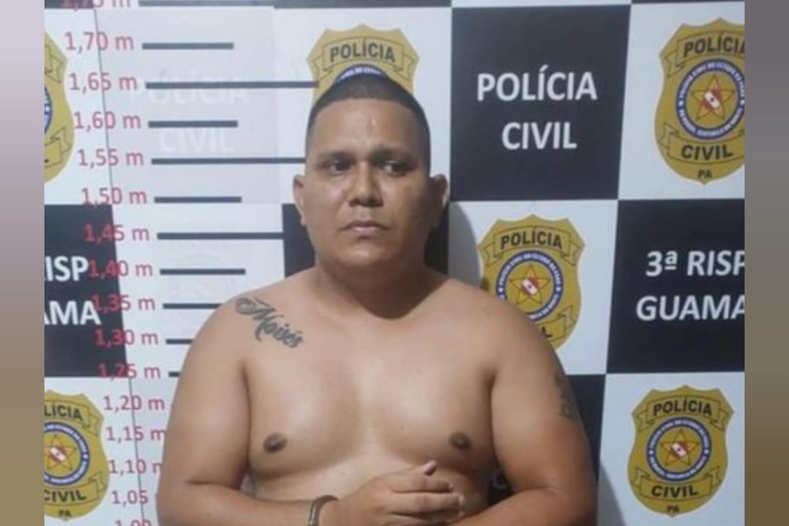 Falso policial é preso em delegacia no Pará