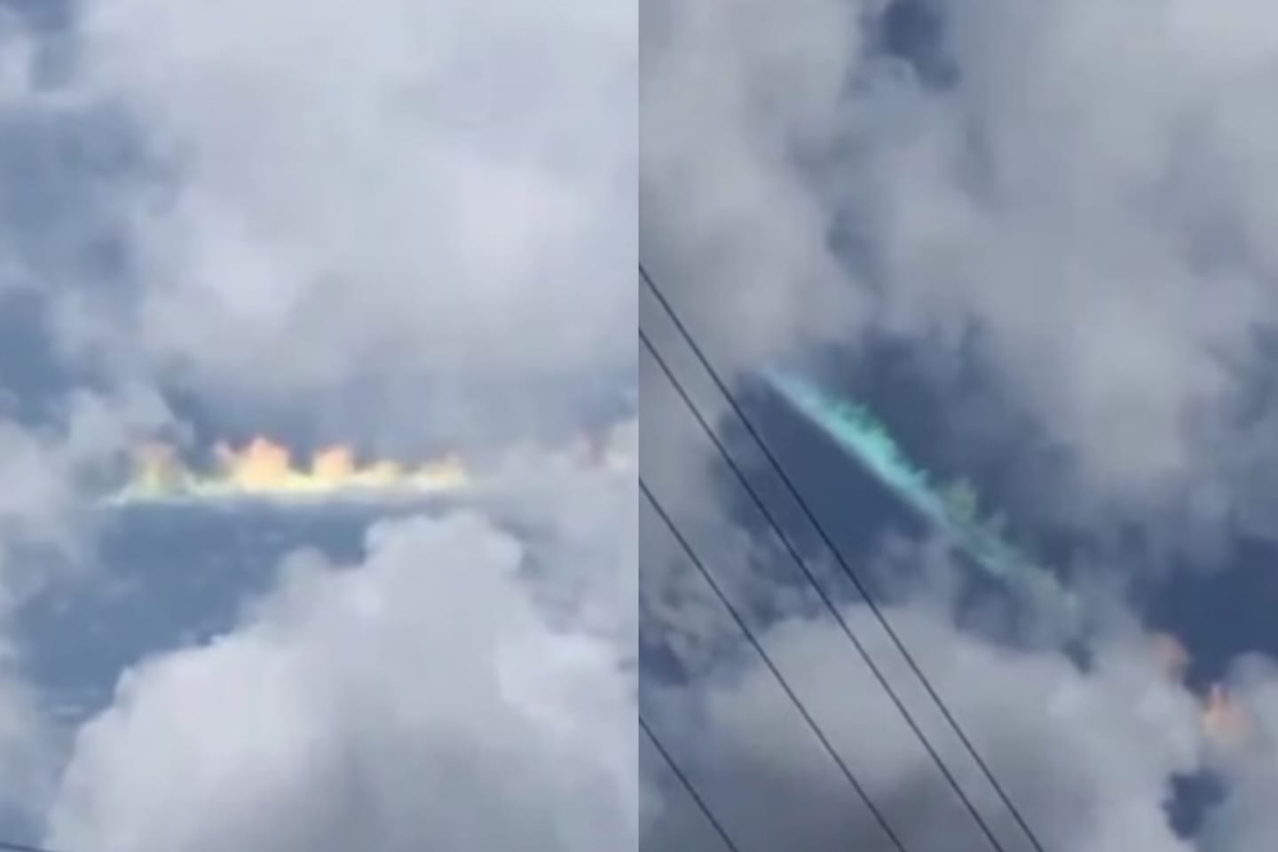Vídeo: “arco-íris de fogo” é visto no Piauí. Entenda fenômeno raro