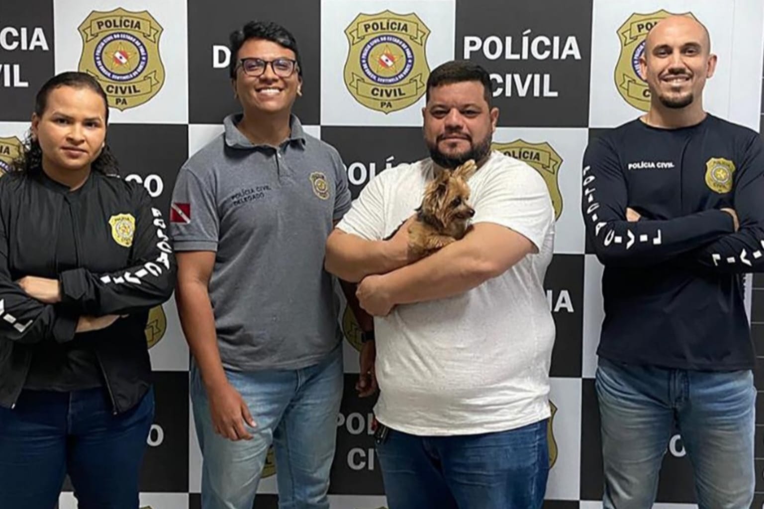 Polícia Civil recupera cadela roubada por quadrilha no Pará