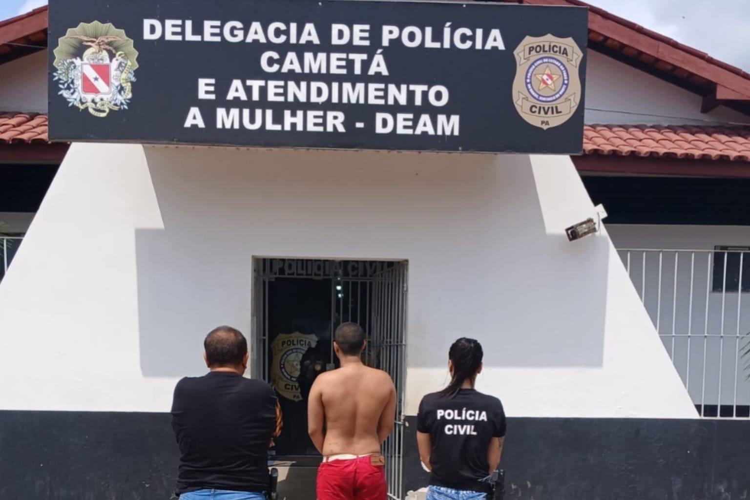 Homem é preso após agredir irmã de 15 anos em Cametá