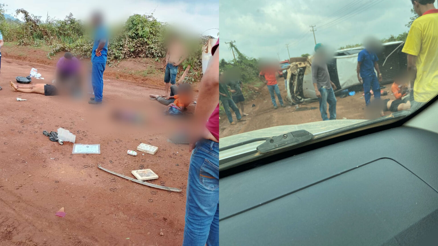 Criança morre em capotamento de caminhonete na Estrada do Rio Preto, em Marabá