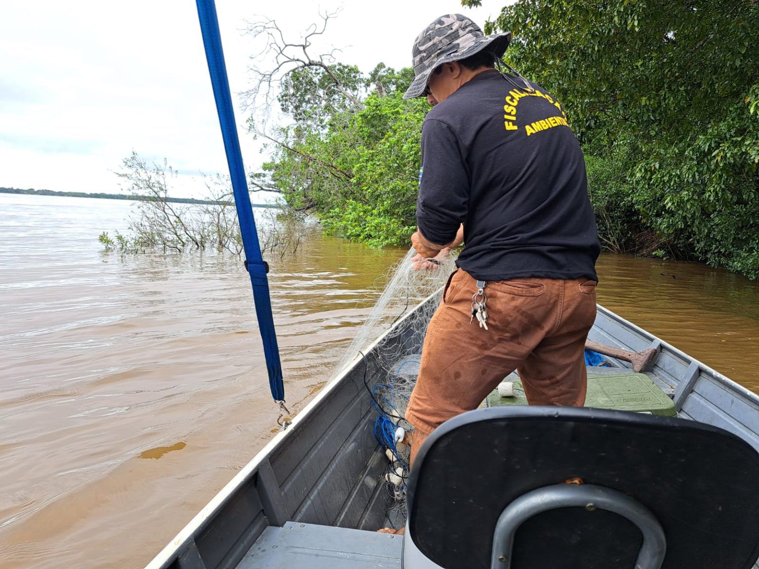 Semma fiscaliza combate à pesca irregular durante a piracema em Marabá
