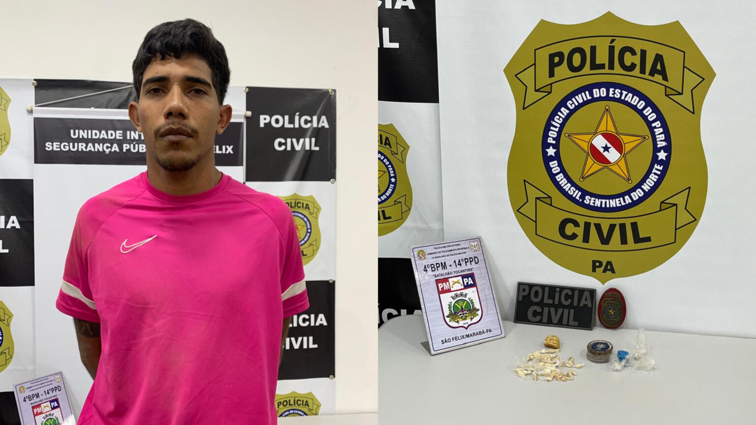 VÍDEO: Polícia Civil prende suspeito de assaltar chácara em Marabá