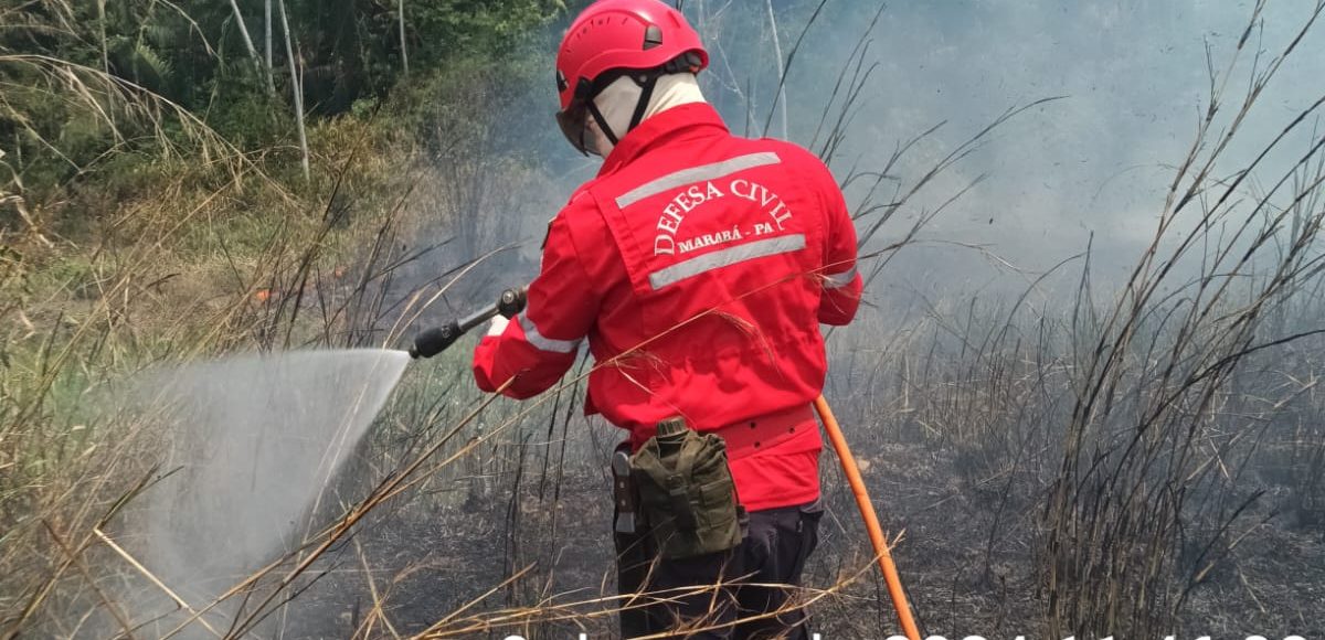 Defesa Civil divulga queda no número de queimadas em Marabá