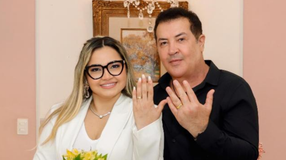Beto Barbosa é alvo de críticas após se casar com jovem de 15 anos