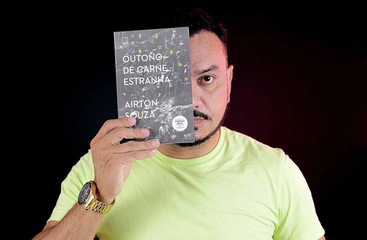 Autor marabaense Airton Souza é finalista do prêmio mais importante da Língua Portuguesa