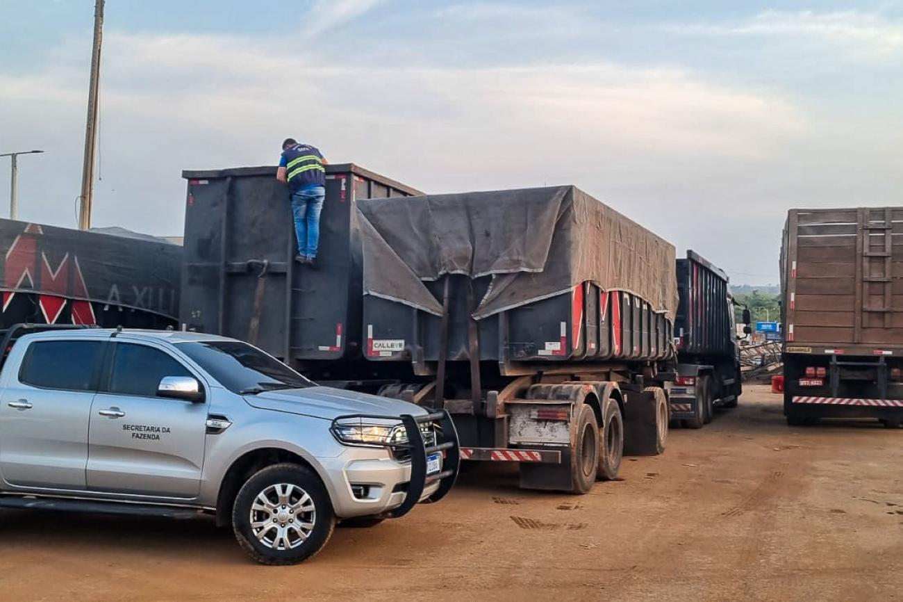 Sefa apreende 60 toneladas de sucata em Dom Eliseu