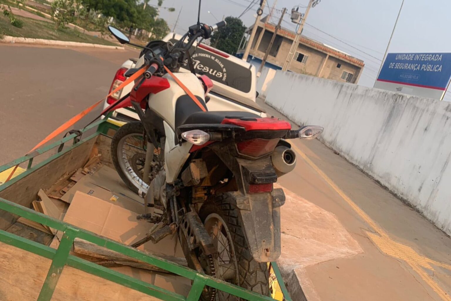 PM apreende motocicleta roubada em Marabá