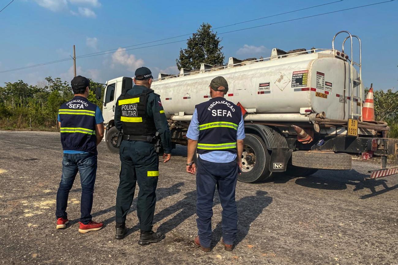Sefa apreende 9 mil litros de combustível em Tailândia