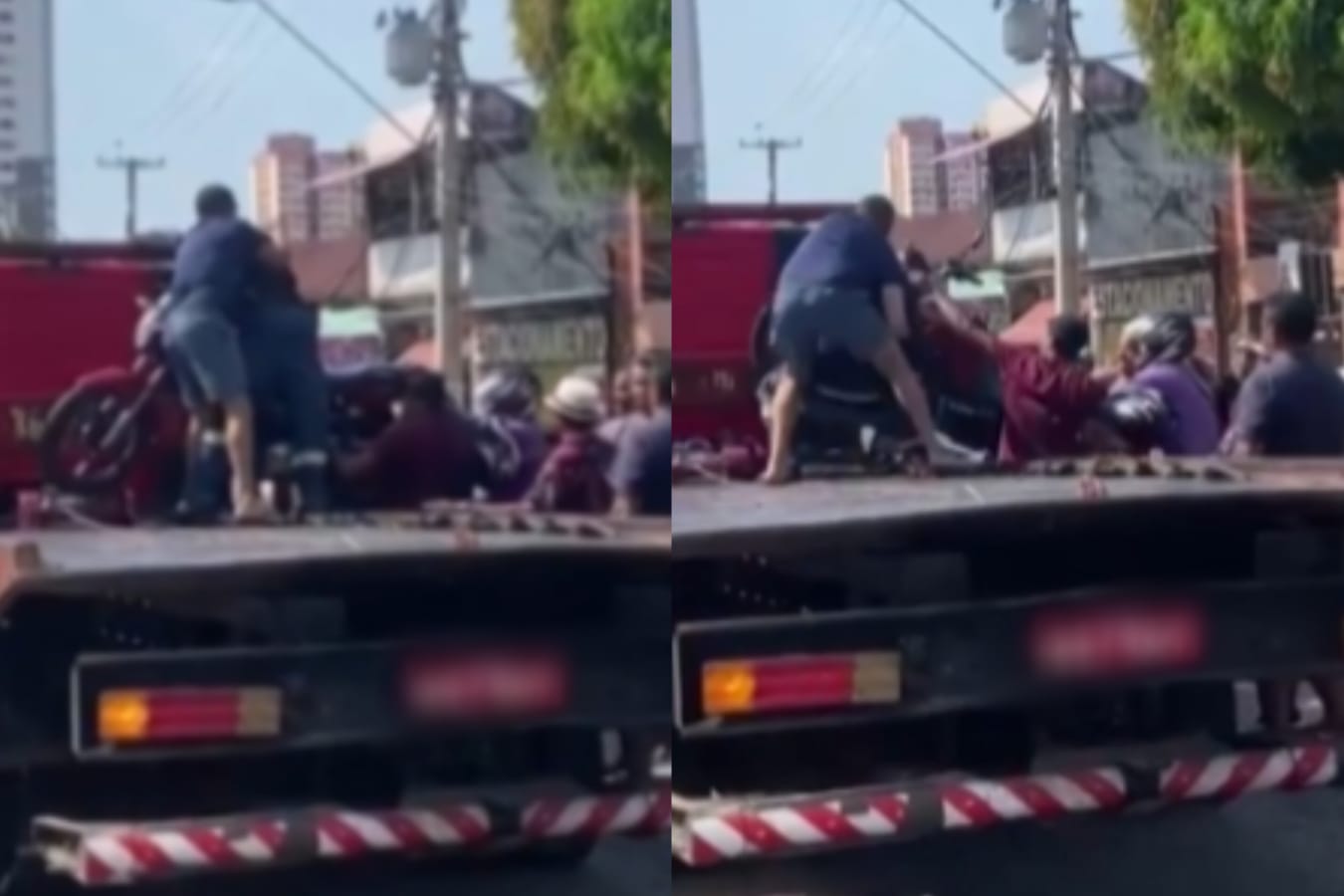 Motociclista aplica ‘mata-leão’ em agente de trânsito no Pará