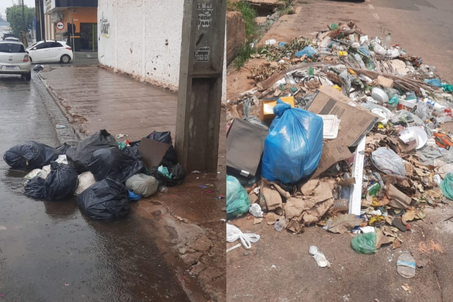 Acúmulo de lixo em ruas preocupa moradores em Marabá