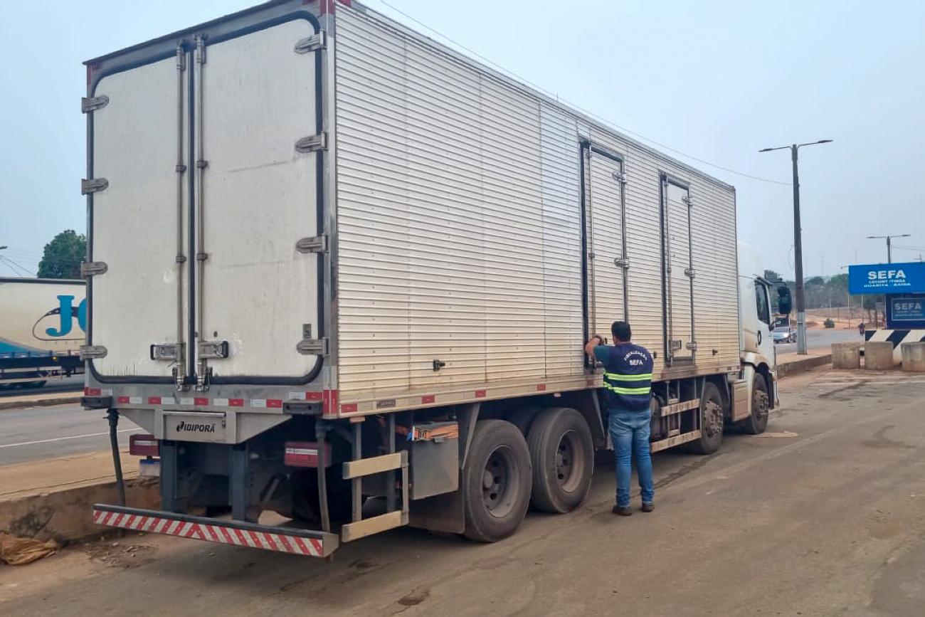Sefa apreende 10 toneladas de polpa de açaí em Dom Eliseu