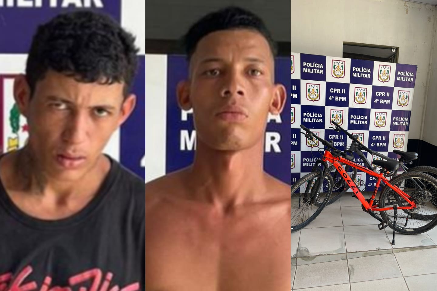 Ladrão de bicicletas e receptador são presos em Marabá