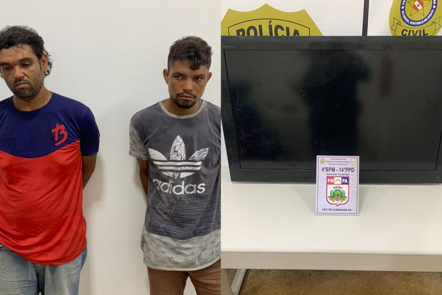 Homem invade igreja e furta televisão em Marabá