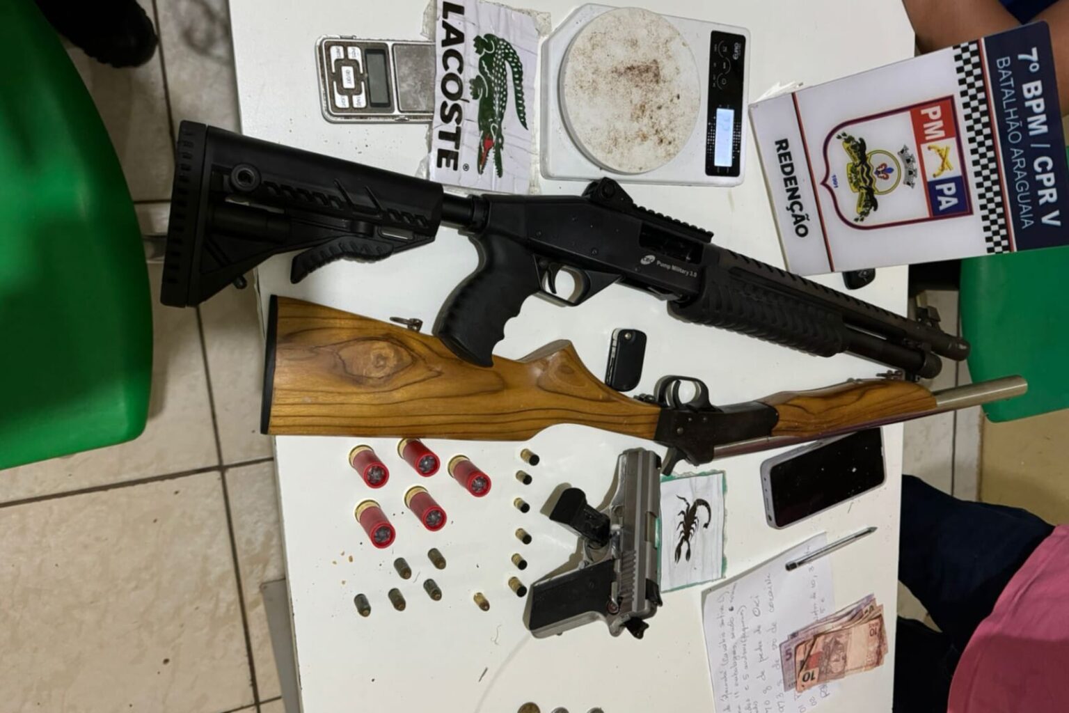 Homem morre ao atirar contra policiais militares em Redenção