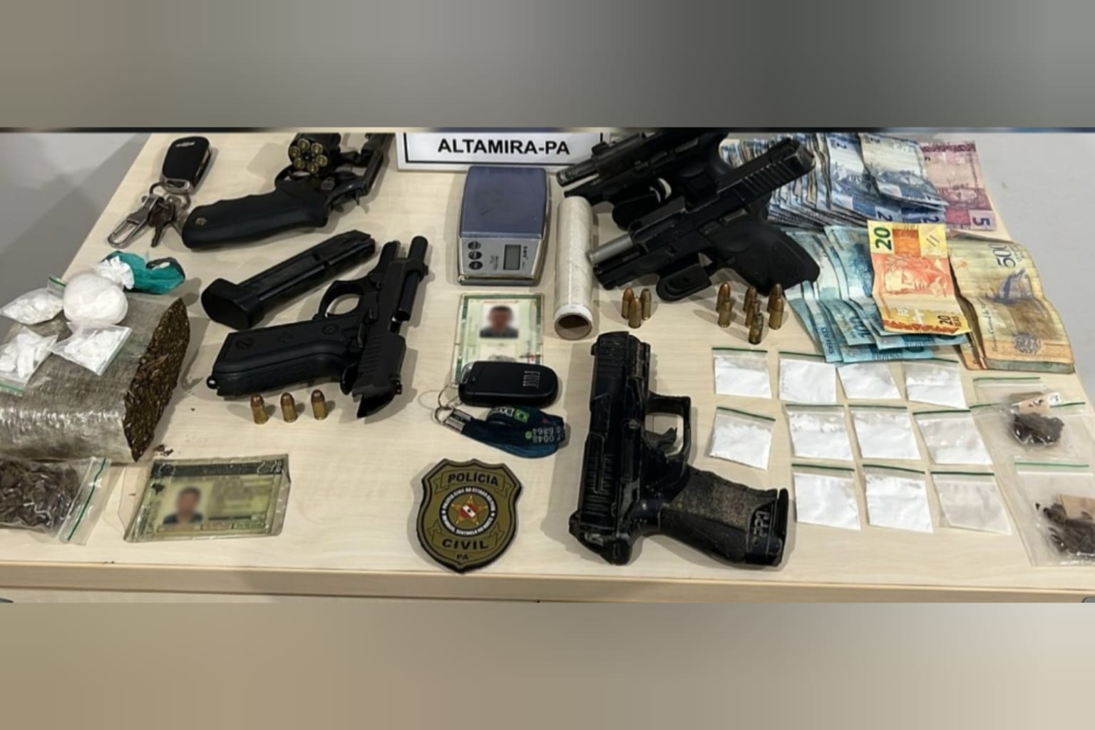 Polícias Civil e Militar impedem ação de facção criminosa em Altamira e Brasil Novo