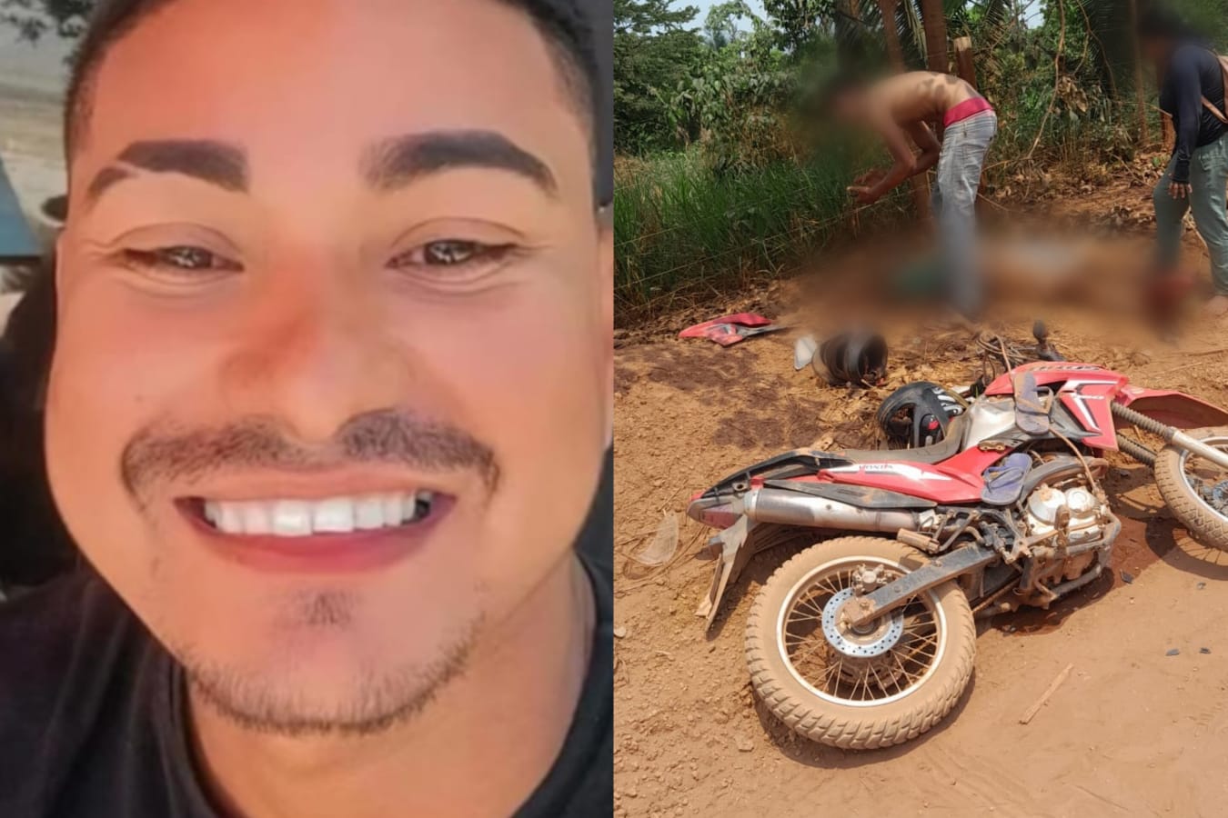 Motociclista morre em grave acidente na zona rural de Marabá