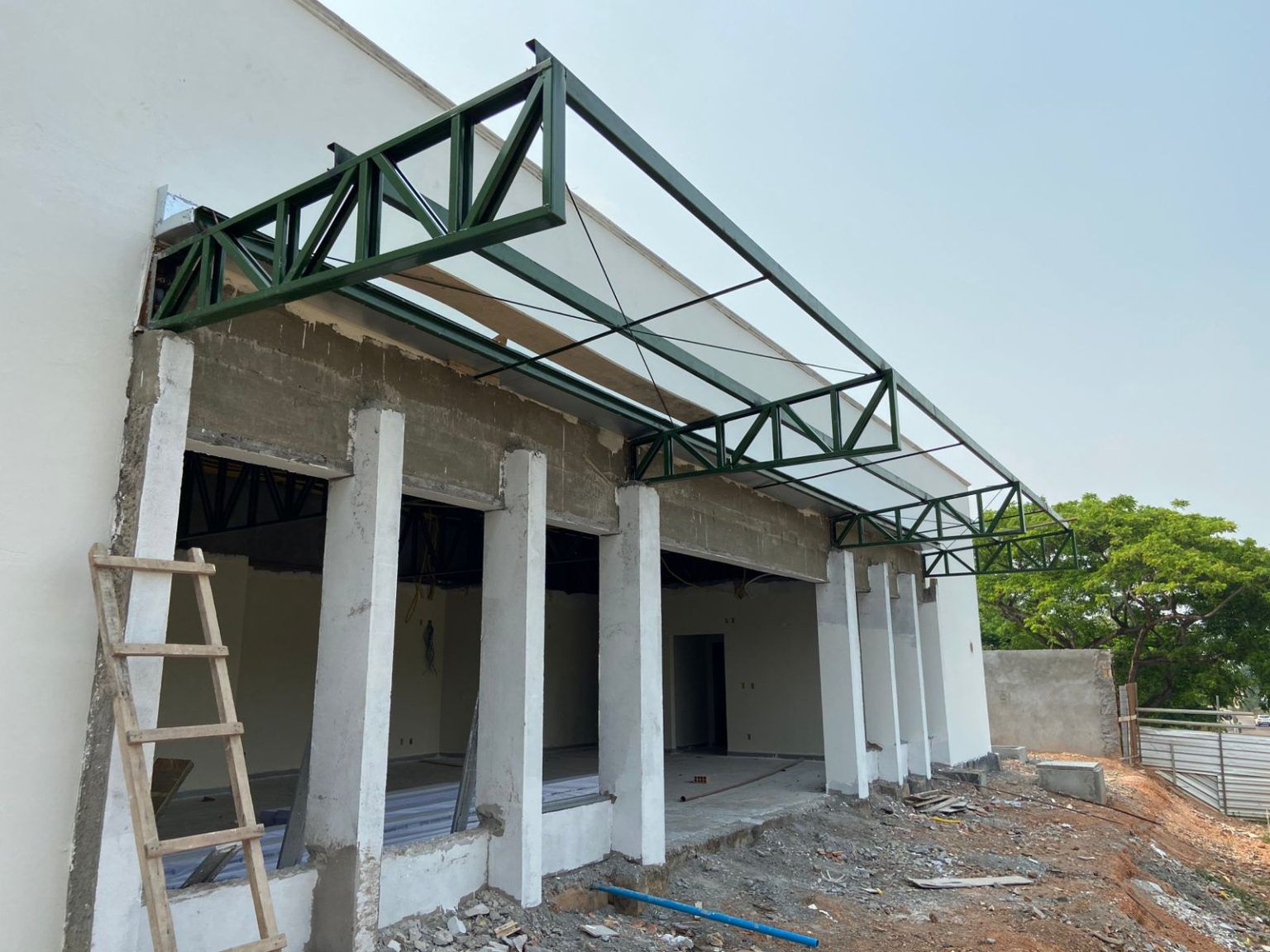 Obras do novo prédio do SAE/CTA de Marabá chegam à fase de acabamento