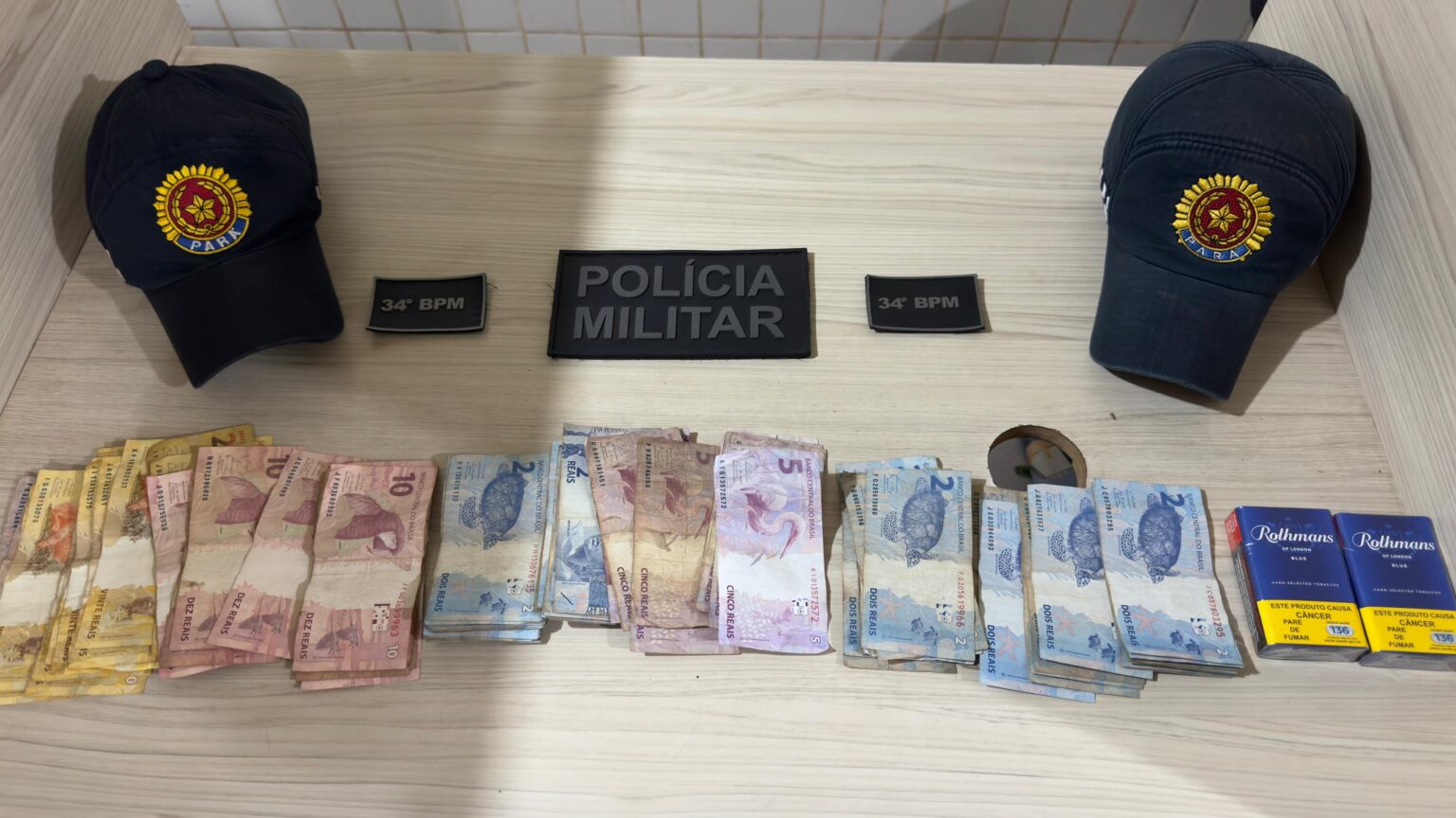 VÍDEO: Polícia Militar prende suspeito de furto em supermercado em Marabá