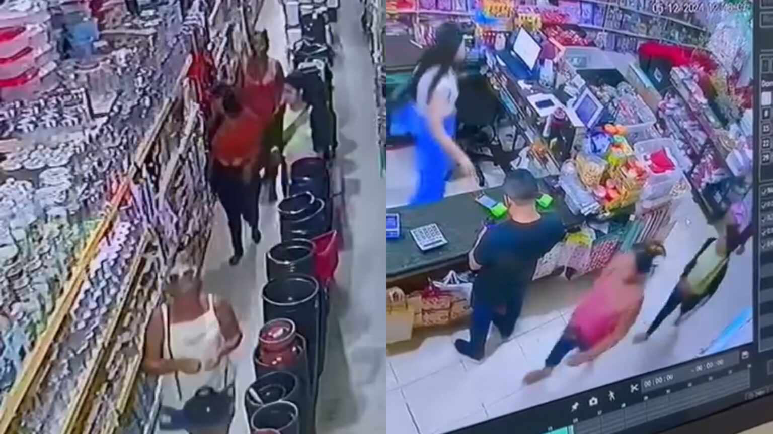 VÍDEO: Mulher é furtada por quatro mulheres em loja de importados em Marabá