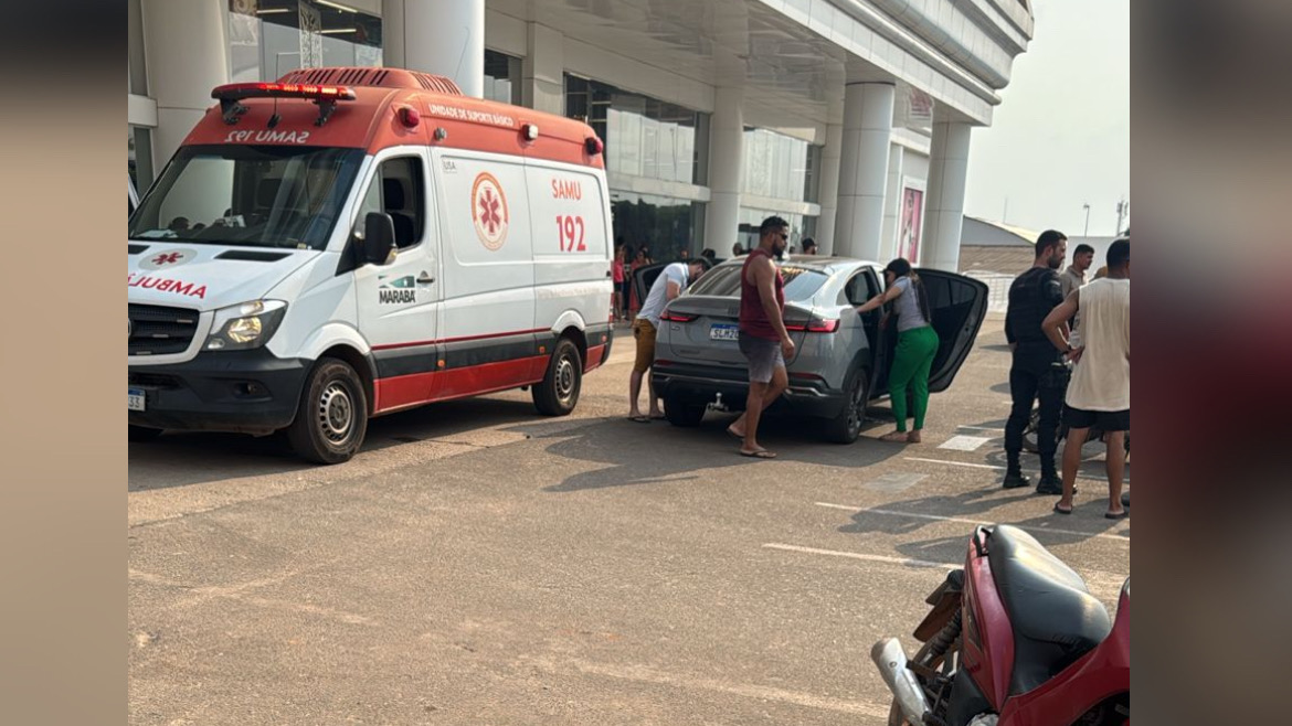 Homem ameaça mulher com faca e é alvejado dentro de loja em Marabá