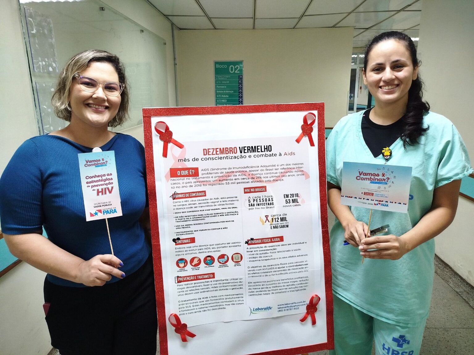 Hospital Regional de Marabá reforça ações de combate ao HIV/Aids
