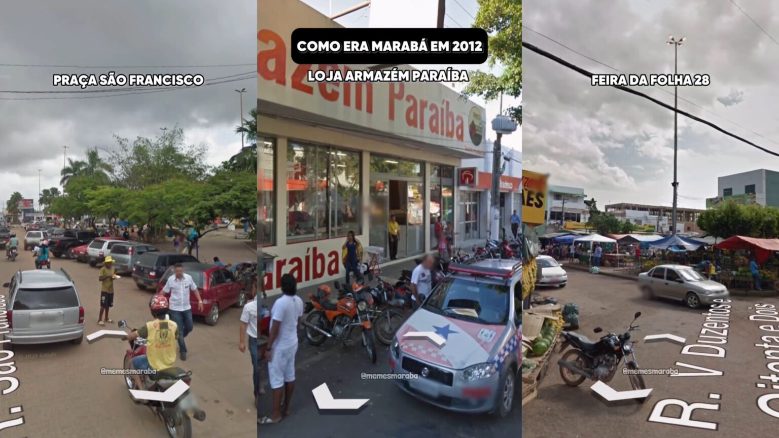 VÍDEO: Página de humor resgata imagens de Marabá de 2012 no Google Street View