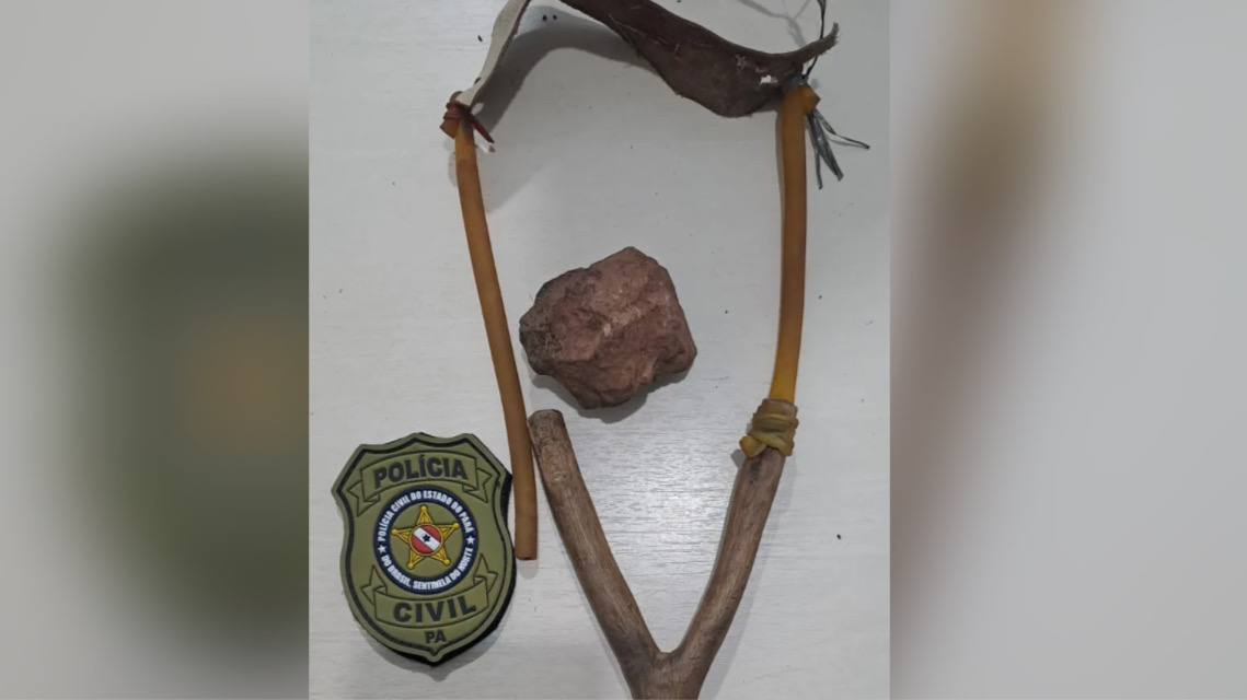 Homem usa baladeira em tentativa de homicídio no Pará