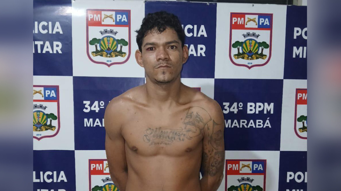 Homem admite ser traficante e é preso com 24 papelotes de maconha em Marabá