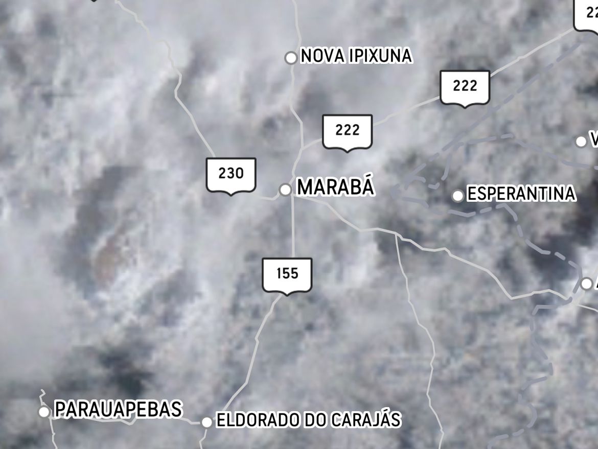 Marabá está sob alerta amarelo de chuvas intensas neste fim de semana
