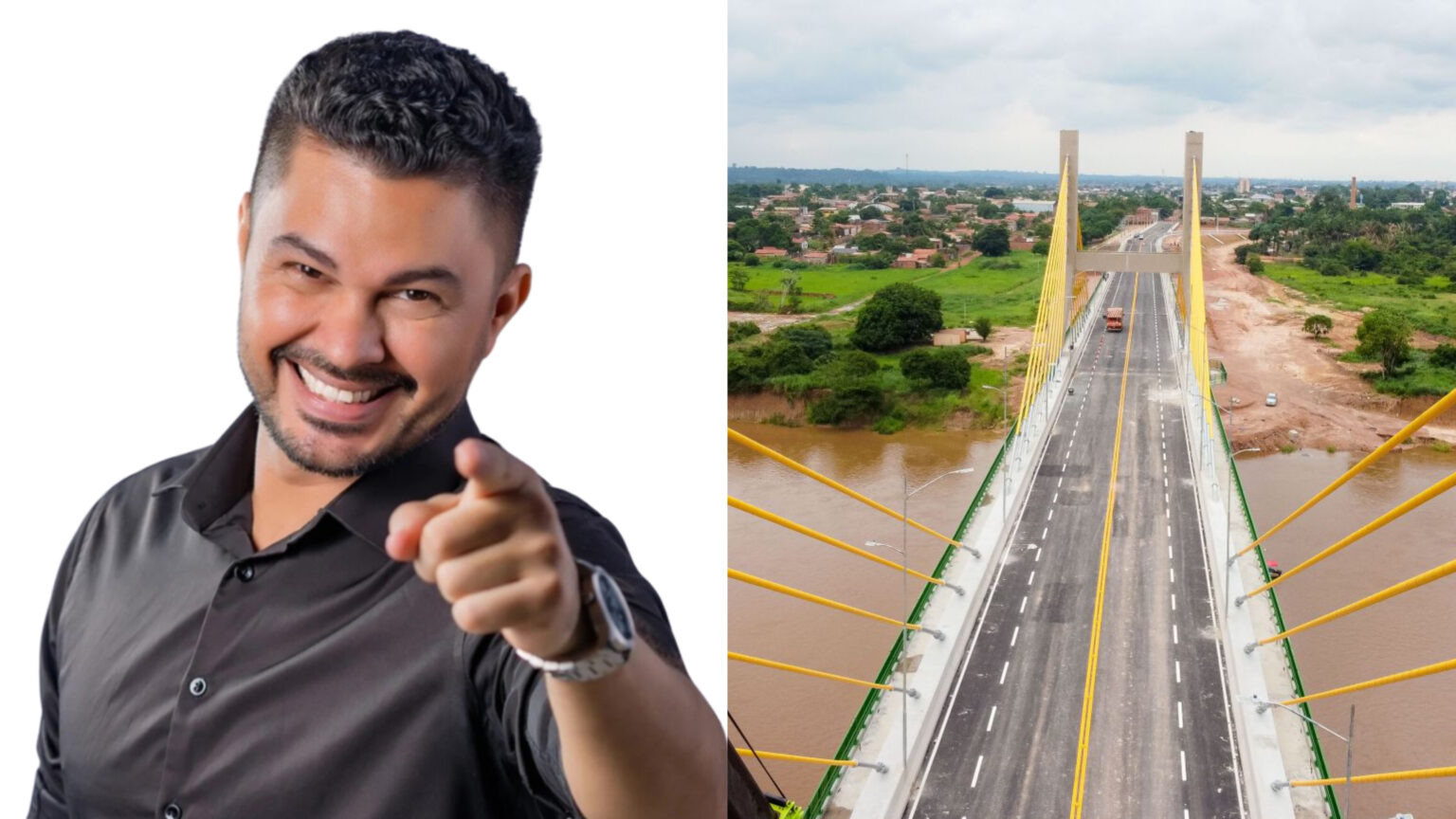 VÍDEO: Humorista ironiza pessoas que param em nova ponte para tirar fotos