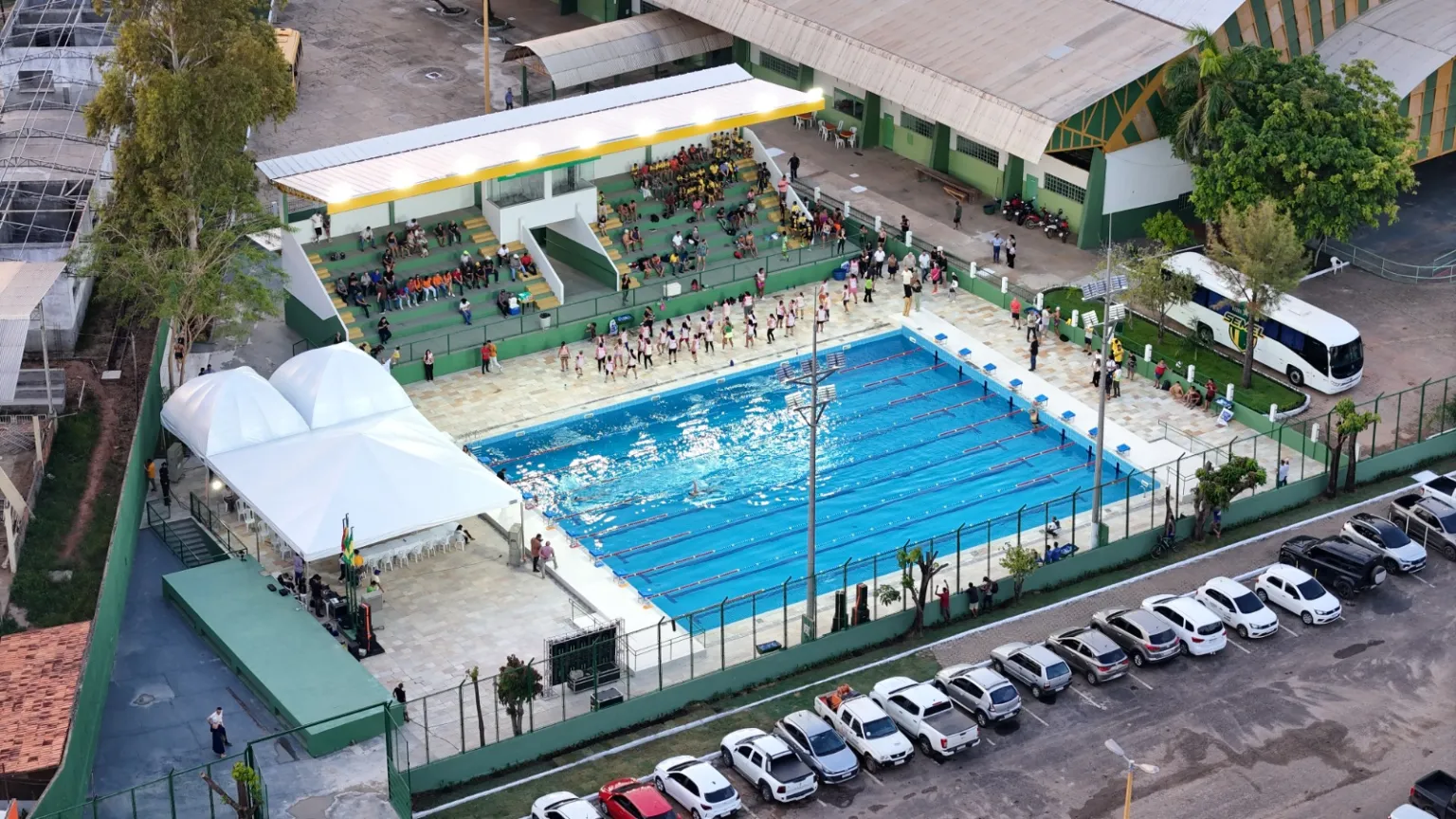 Prefeitura de Marabá inaugura 1º Centro Aquático Municipal